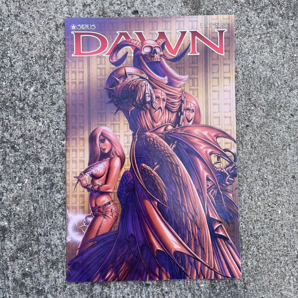 Sirius‎ Comics Dawn The Return of the Goddess #5 Modern Age 1999 Comic Book